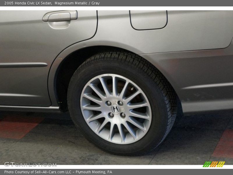 Magnesium Metallic / Gray 2005 Honda Civic LX Sedan