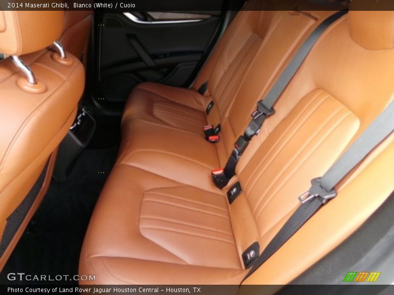 Rear Seat of 2014 Ghibli 