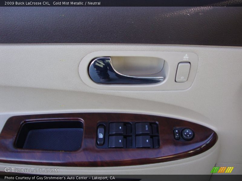 Gold Mist Metallic / Neutral 2009 Buick LaCrosse CXL