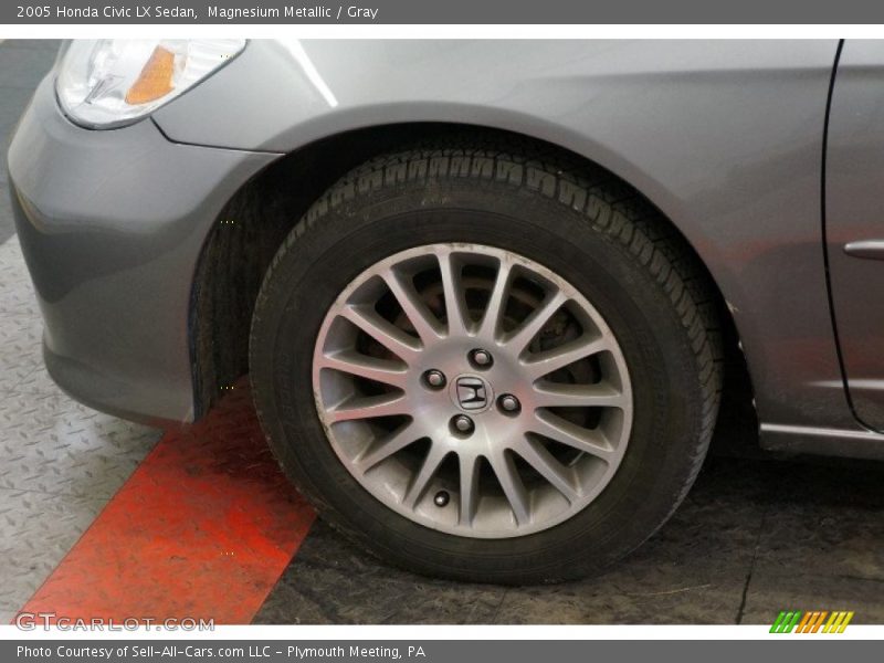 Magnesium Metallic / Gray 2005 Honda Civic LX Sedan
