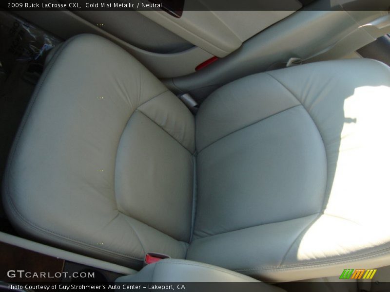 Gold Mist Metallic / Neutral 2009 Buick LaCrosse CXL