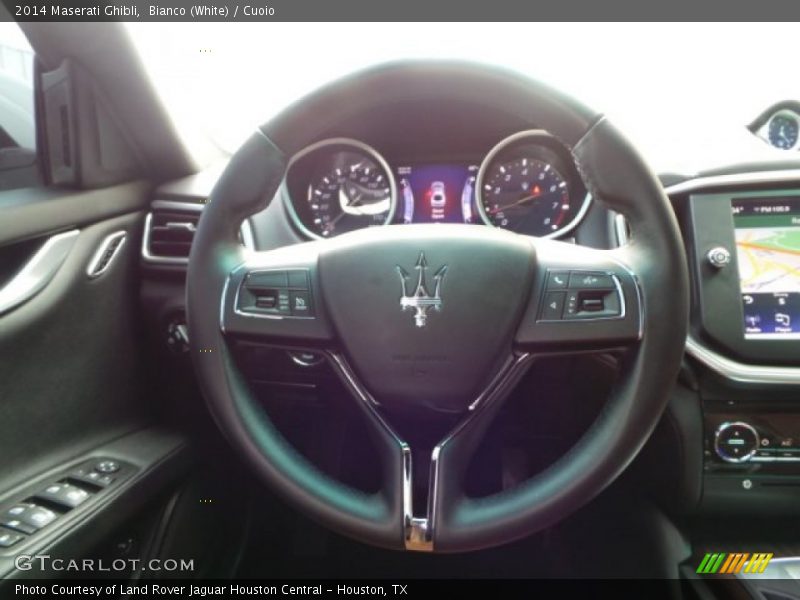 Bianco (White) / Cuoio 2014 Maserati Ghibli
