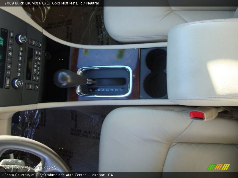 Gold Mist Metallic / Neutral 2009 Buick LaCrosse CXL