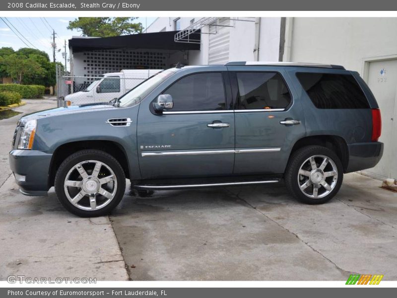 Stealth Gray / Ebony 2008 Cadillac Escalade