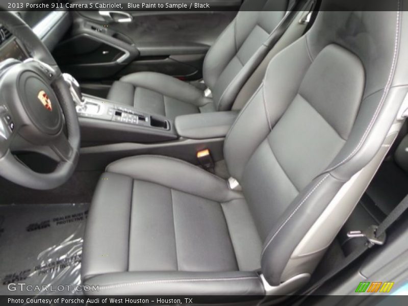 Front Seat of 2013 911 Carrera S Cabriolet