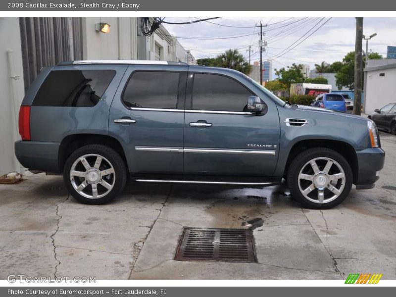 Stealth Gray / Ebony 2008 Cadillac Escalade