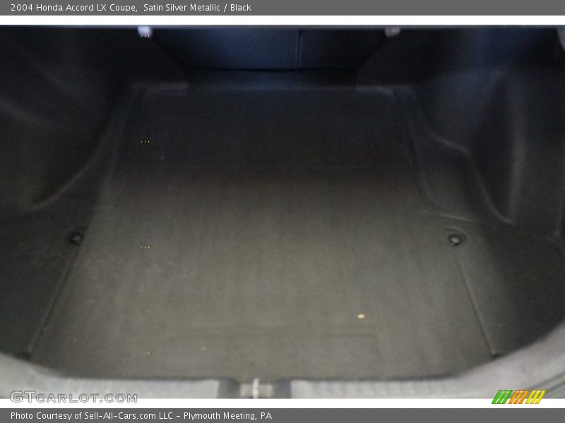 Satin Silver Metallic / Black 2004 Honda Accord LX Coupe