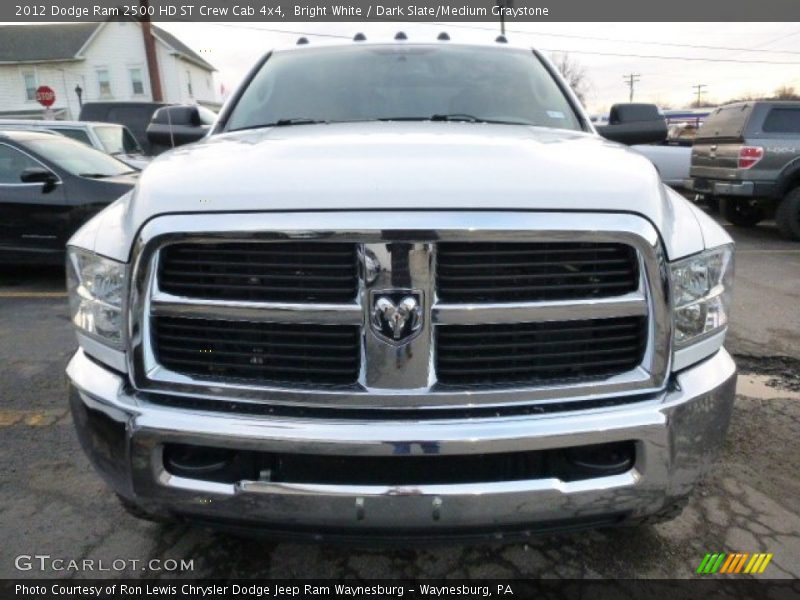 Bright White / Dark Slate/Medium Graystone 2012 Dodge Ram 2500 HD ST Crew Cab 4x4