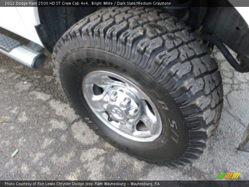 Bright White / Dark Slate/Medium Graystone 2012 Dodge Ram 2500 HD ST Crew Cab 4x4