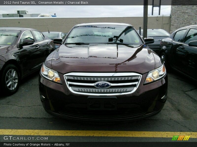 Cinnamon Metallic / Charcoal Black 2012 Ford Taurus SEL