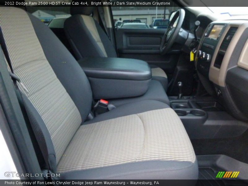 Bright White / Dark Slate/Medium Graystone 2012 Dodge Ram 2500 HD ST Crew Cab 4x4