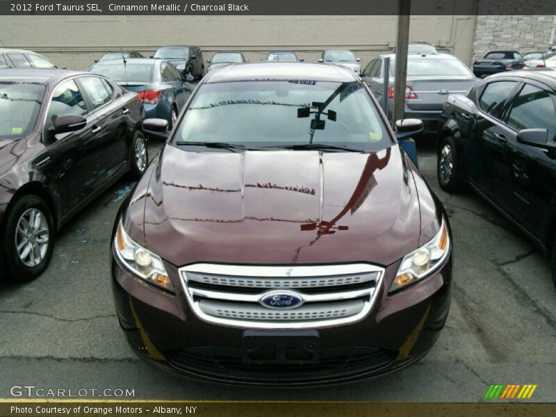 Cinnamon Metallic / Charcoal Black 2012 Ford Taurus SEL