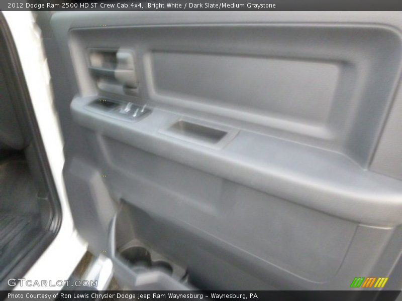 Bright White / Dark Slate/Medium Graystone 2012 Dodge Ram 2500 HD ST Crew Cab 4x4
