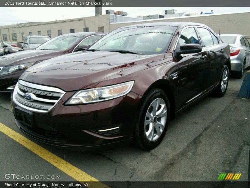 Cinnamon Metallic / Charcoal Black 2012 Ford Taurus SEL