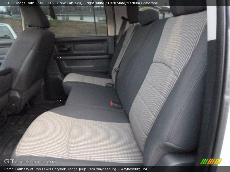 Bright White / Dark Slate/Medium Graystone 2012 Dodge Ram 2500 HD ST Crew Cab 4x4