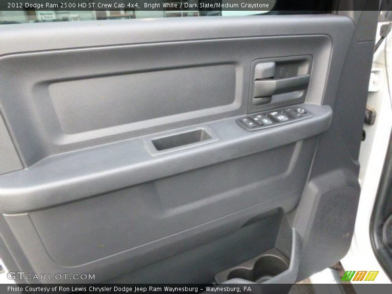 Bright White / Dark Slate/Medium Graystone 2012 Dodge Ram 2500 HD ST Crew Cab 4x4