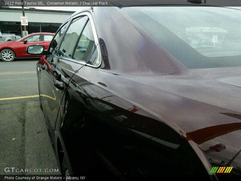 Cinnamon Metallic / Charcoal Black 2012 Ford Taurus SEL