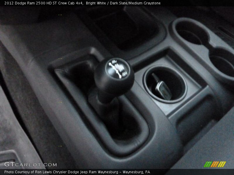 Bright White / Dark Slate/Medium Graystone 2012 Dodge Ram 2500 HD ST Crew Cab 4x4
