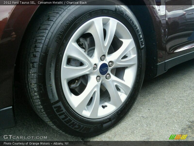 Cinnamon Metallic / Charcoal Black 2012 Ford Taurus SEL