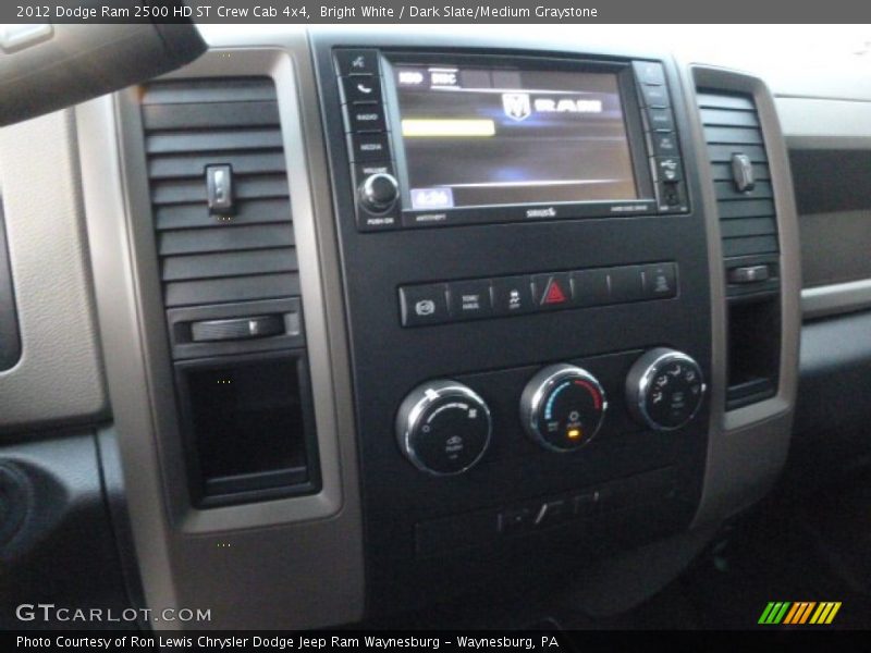 Bright White / Dark Slate/Medium Graystone 2012 Dodge Ram 2500 HD ST Crew Cab 4x4