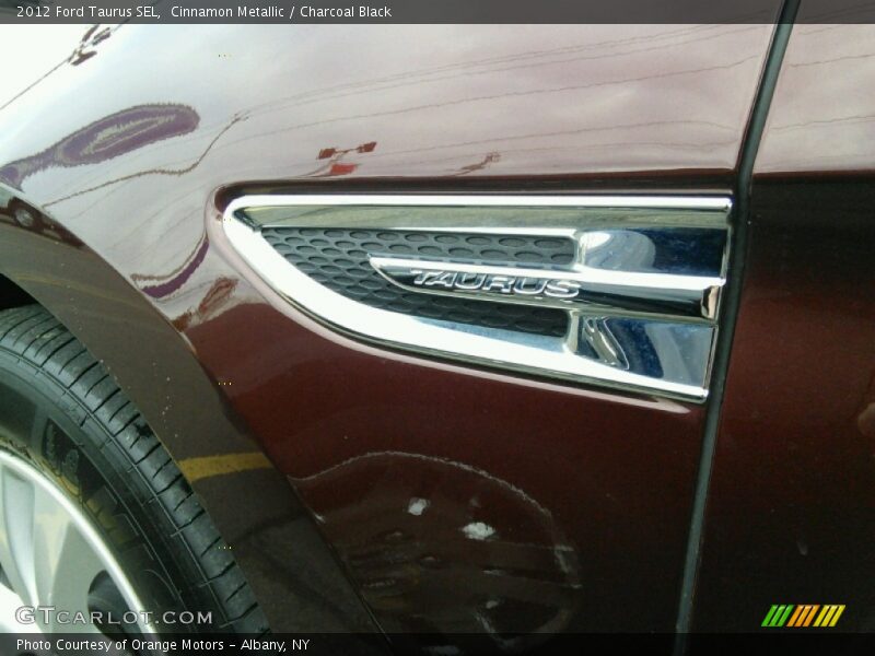 Cinnamon Metallic / Charcoal Black 2012 Ford Taurus SEL