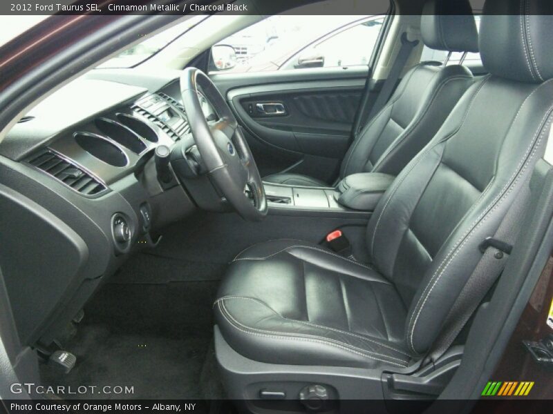 Cinnamon Metallic / Charcoal Black 2012 Ford Taurus SEL