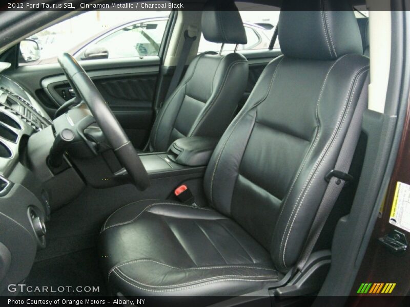 Cinnamon Metallic / Charcoal Black 2012 Ford Taurus SEL