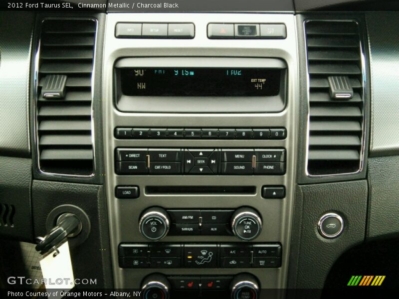 Cinnamon Metallic / Charcoal Black 2012 Ford Taurus SEL