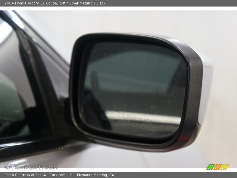 Satin Silver Metallic / Black 2004 Honda Accord LX Coupe