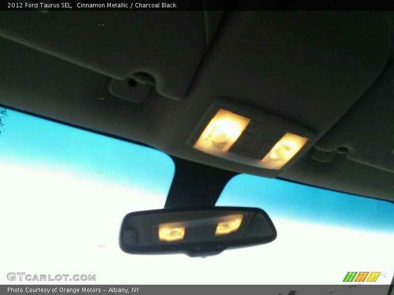 Cinnamon Metallic / Charcoal Black 2012 Ford Taurus SEL