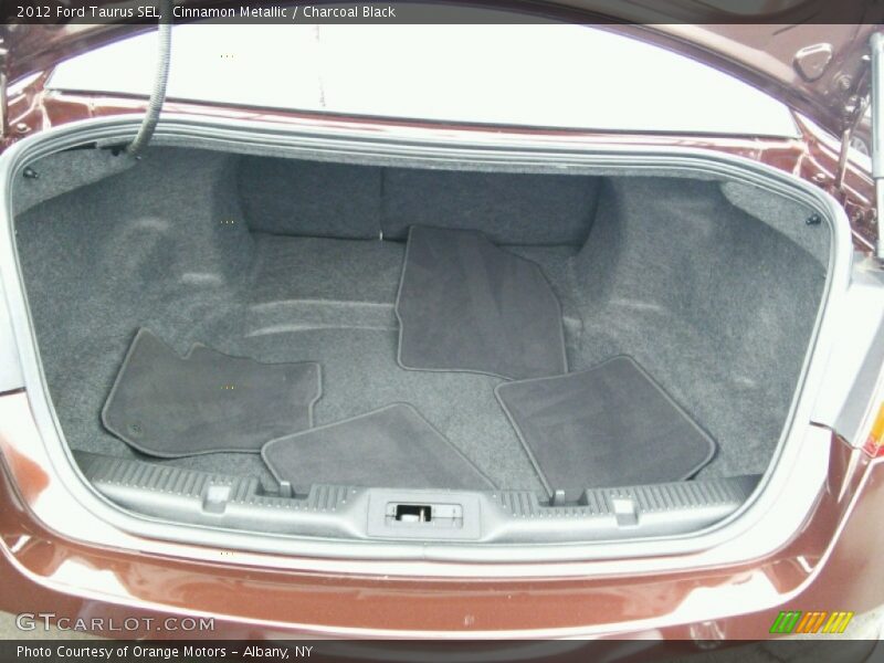 Cinnamon Metallic / Charcoal Black 2012 Ford Taurus SEL