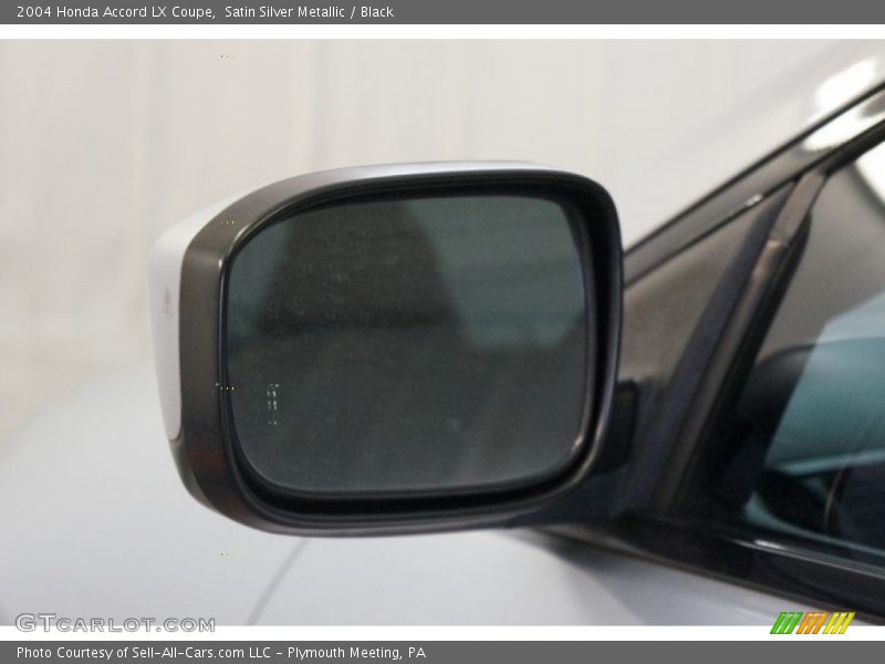 Satin Silver Metallic / Black 2004 Honda Accord LX Coupe