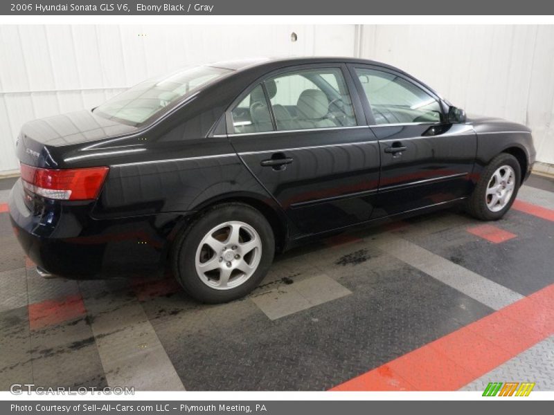 Ebony Black / Gray 2006 Hyundai Sonata GLS V6