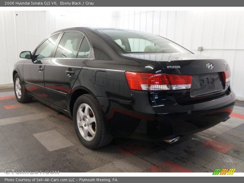 Ebony Black / Gray 2006 Hyundai Sonata GLS V6