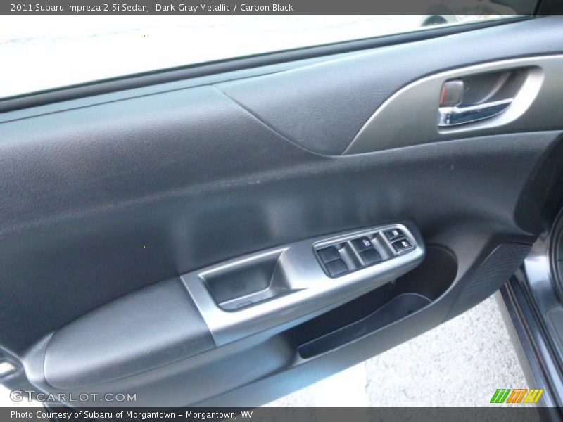 Dark Gray Metallic / Carbon Black 2011 Subaru Impreza 2.5i Sedan