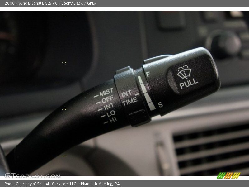 Ebony Black / Gray 2006 Hyundai Sonata GLS V6