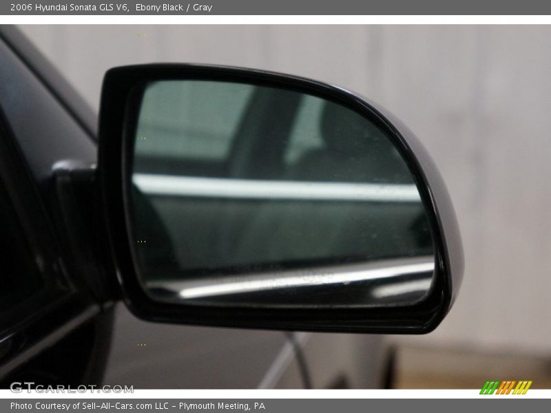 Ebony Black / Gray 2006 Hyundai Sonata GLS V6