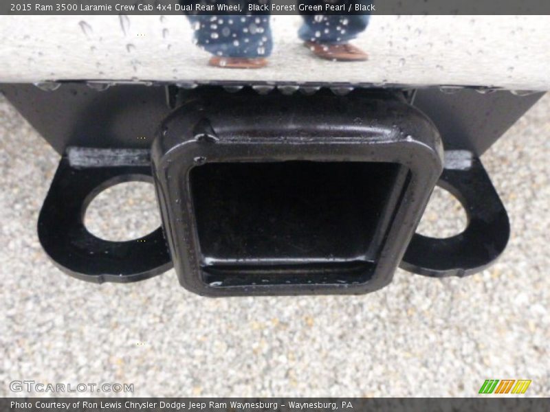 Black Forest Green Pearl / Black 2015 Ram 3500 Laramie Crew Cab 4x4 Dual Rear Wheel