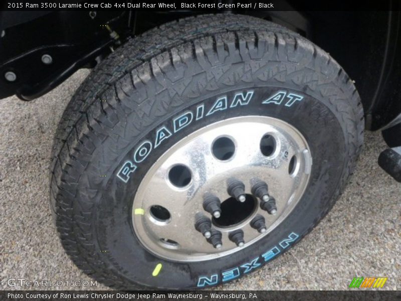  2015 3500 Laramie Crew Cab 4x4 Dual Rear Wheel Wheel