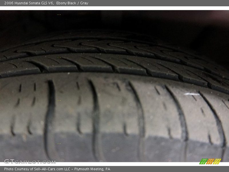 Ebony Black / Gray 2006 Hyundai Sonata GLS V6