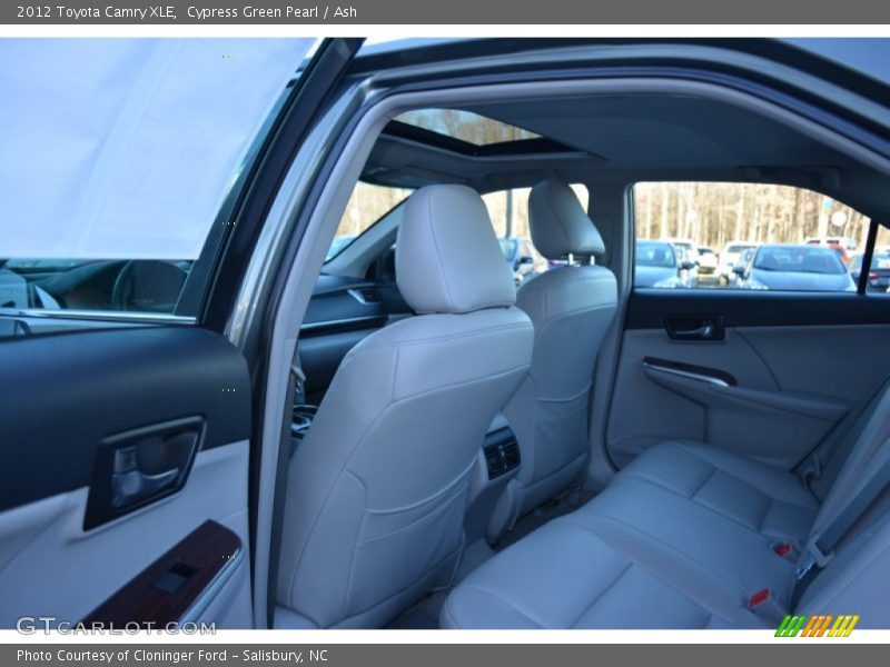 Cypress Green Pearl / Ash 2012 Toyota Camry XLE