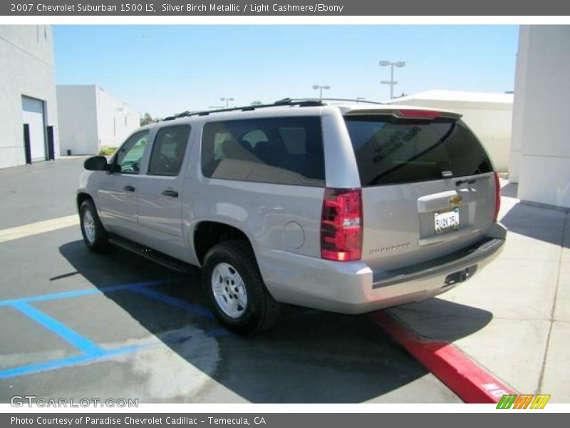 Silver Birch Metallic / Light Cashmere/Ebony 2007 Chevrolet Suburban 1500 LS