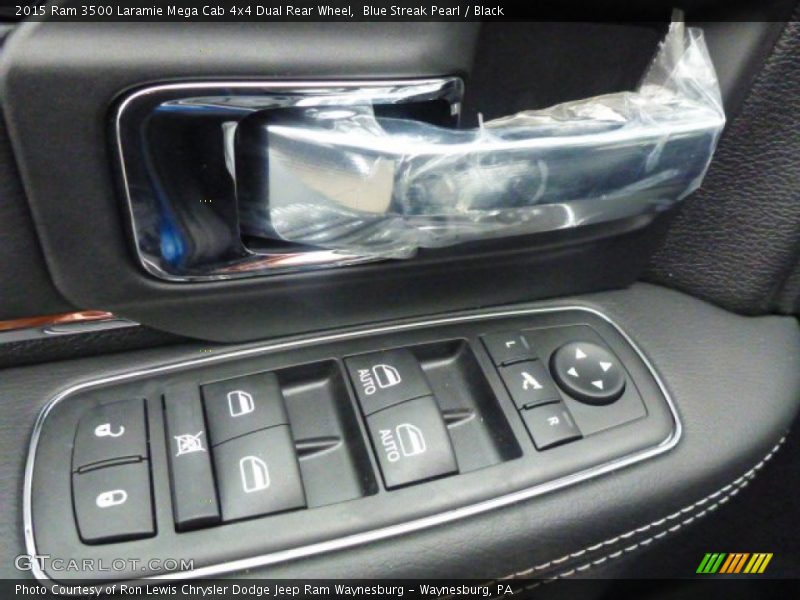 Controls of 2015 3500 Laramie Mega Cab 4x4 Dual Rear Wheel