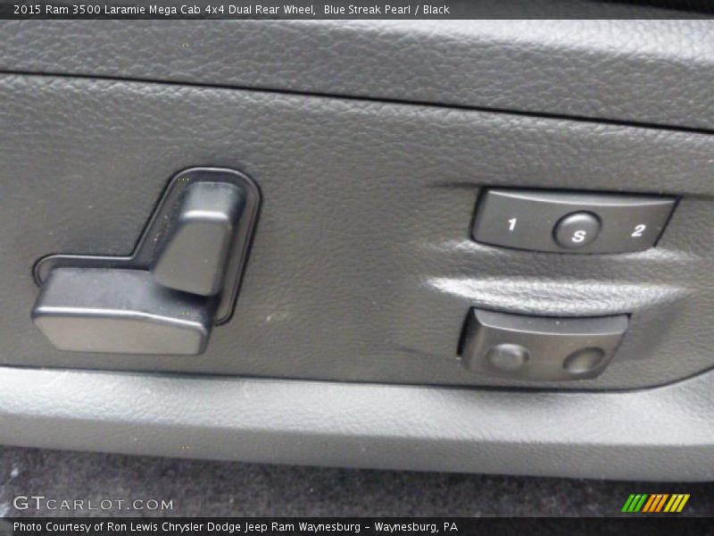 Controls of 2015 3500 Laramie Mega Cab 4x4 Dual Rear Wheel