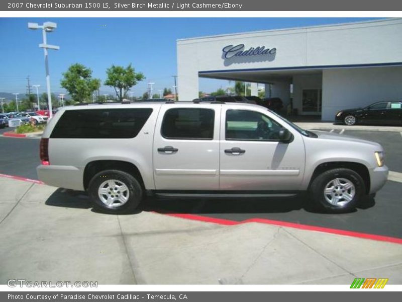 Silver Birch Metallic / Light Cashmere/Ebony 2007 Chevrolet Suburban 1500 LS