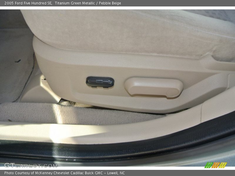 Titanium Green Metallic / Pebble Beige 2005 Ford Five Hundred SE