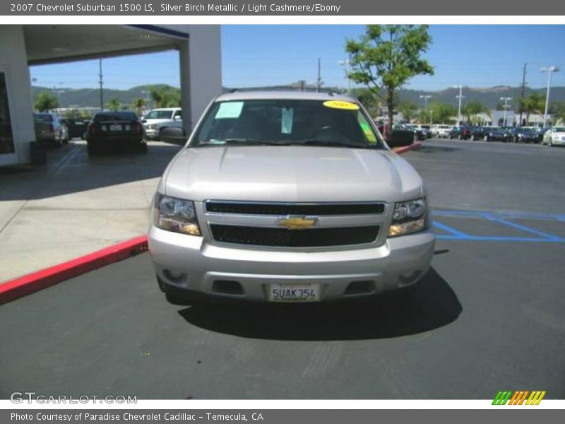 Silver Birch Metallic / Light Cashmere/Ebony 2007 Chevrolet Suburban 1500 LS