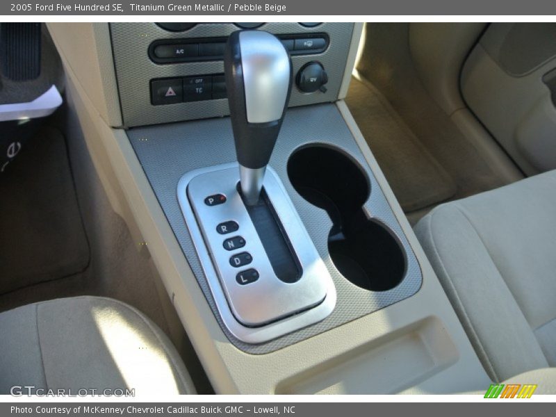 Titanium Green Metallic / Pebble Beige 2005 Ford Five Hundred SE
