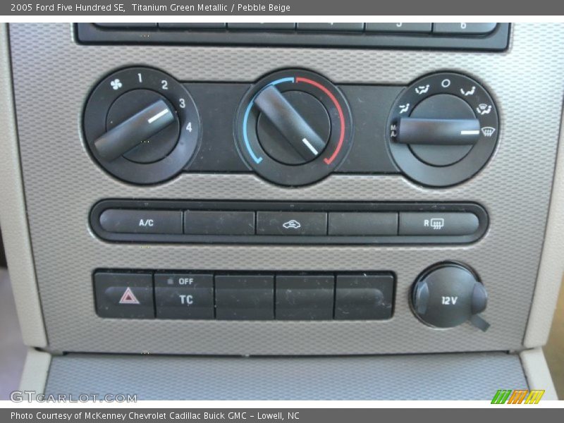 Titanium Green Metallic / Pebble Beige 2005 Ford Five Hundred SE