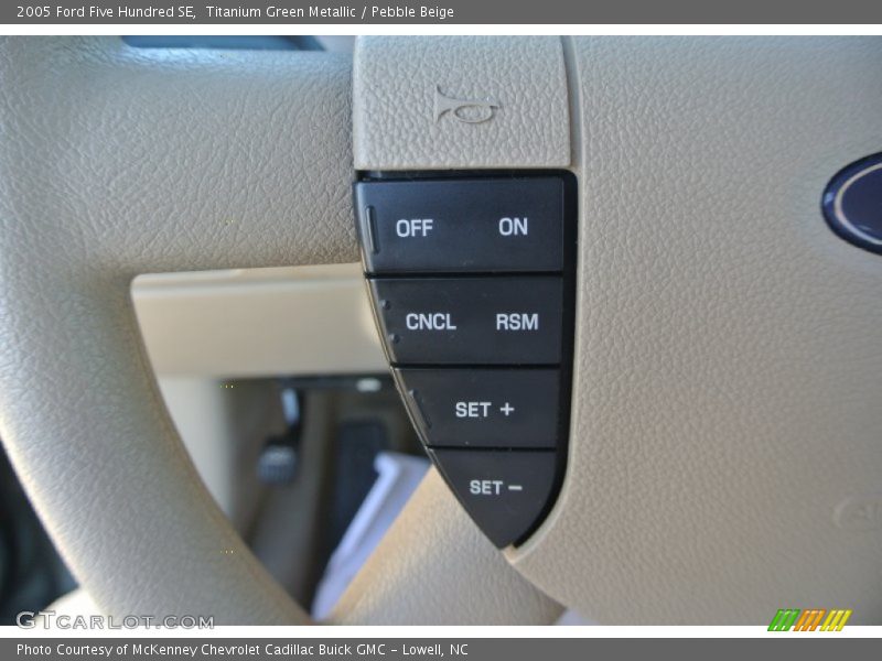 Titanium Green Metallic / Pebble Beige 2005 Ford Five Hundred SE